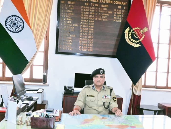 रवि गांधी ने बीएसएफ पूर्वी कमान के एडीजी का संभाला पदभार