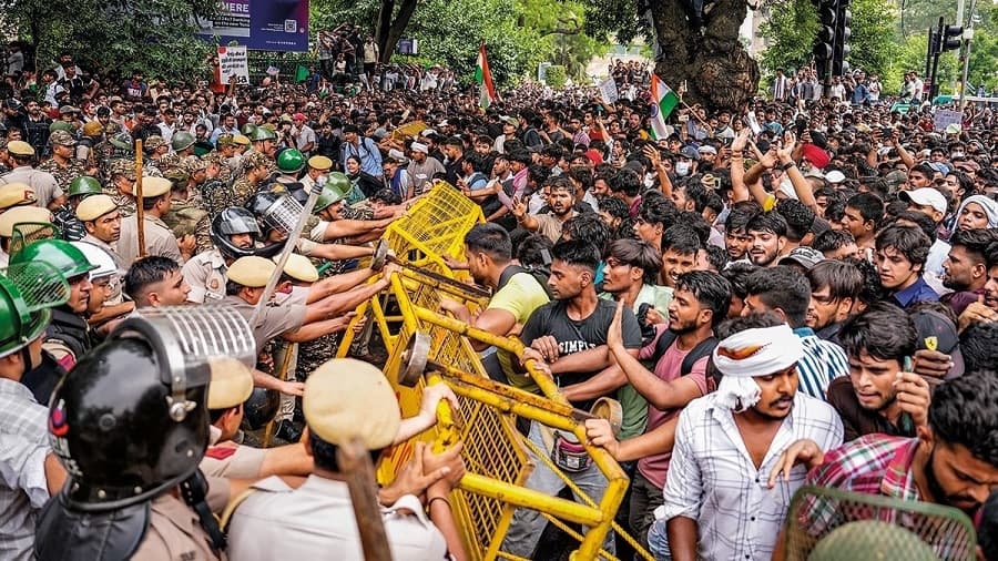 कॉजपा प्रदर्शन: प्रदर्शनकारियों पर नहीं होगी कार्रवाई, आपराधिक पृष्ठभूमि वालों पर शिकंजा