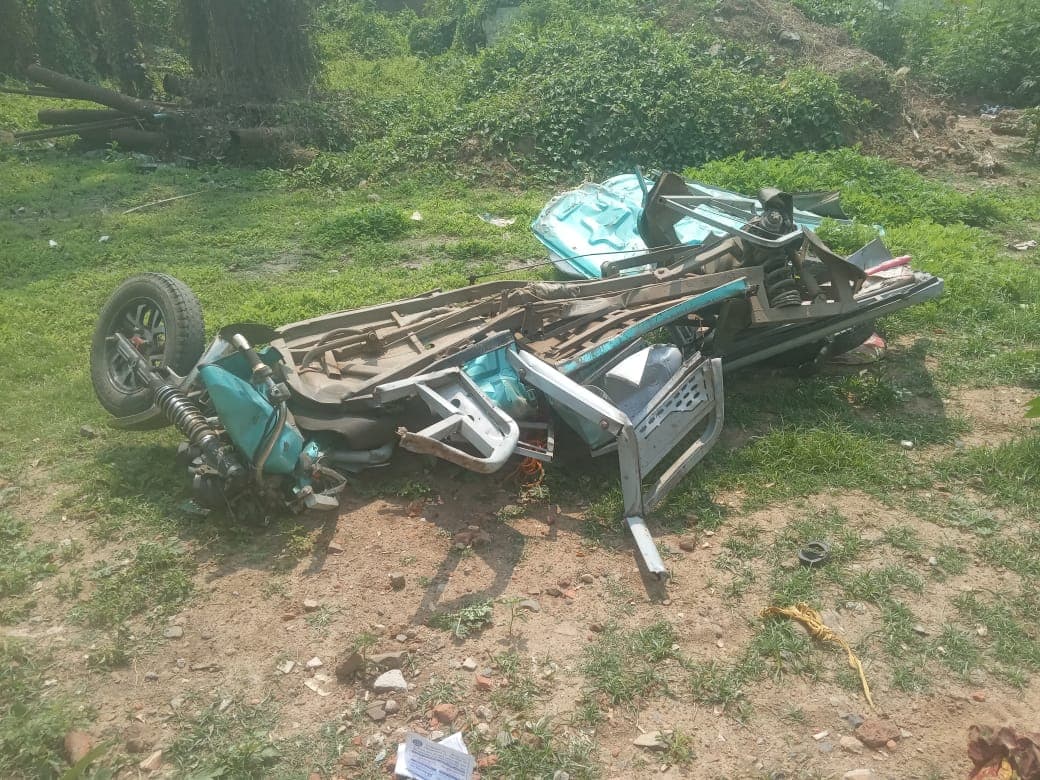 सड़क हादसे में 2 साल के बच्चे समेत 7 की मौत
