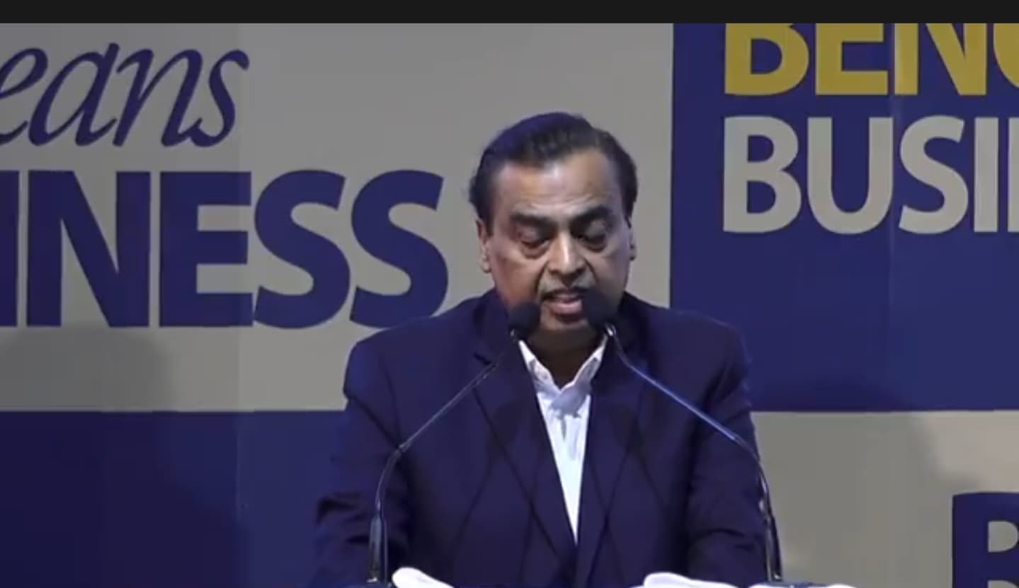 बंगाल में 2030 तक 50,000 करोड़ रुपये का निवेश करेगी रिलायंस : मुकेश अंबानी